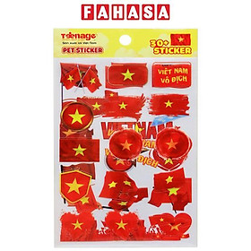 Bộ Sticker Pet Sticker - Teenage SP-012 (3 Tờ/Xấp)