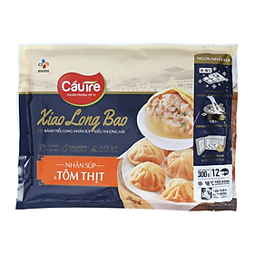 Bánh Tiểu Long Nhân CJ Cầu Tre Súp Tôm Thịt 300G