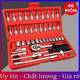 Bộ Dụng Cụ Mở Bu Lông Ốc Vít Đa Năng Sửa Chữa 46  