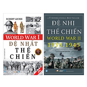 Combo 2 cuốn World War : Đệ Nhất Thế Chiến I – Đệ Nhị Thế Chiến II