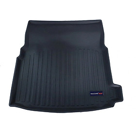 Thảm lót cốp ô tô Mercedes CLS (2018-Nay) MACSIM màu đen (ZT07) – TPV cao cấp, chuẩn form, dễ vệ sinh (mã 05)