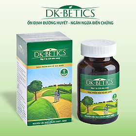 Viên uống hỗ trợ giảm và ổn định đường huyết DK Pharma DK Betics 120 viên