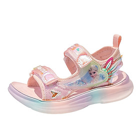 Giày Sandal quai hậu cho bé gái, thể thao siêu nhẹ, êm nhẹ chống trơn  – GSD9009C - 26 - Hồng