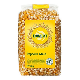 Bắp ngô nổ bỏng (popcorn) hữu cơ Davert 500g