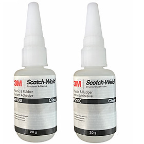 Bộ 2 chai keo dán đa năng siêu dính Scotch-Weld 20g 3M PR100