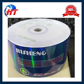 Mua Đĩa trắng  Đĩa CD trắng Risheng hộp 50 cái dung lượng 700mb - HT - HÀNG CHÍNH HÃNG