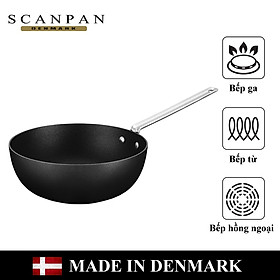 Chảo chống dính từ sâu lòng Scanpan TechnIQ 26cm 54082608, bảo hành chống dính 3 năm, sản xuất tại Đan Mạch