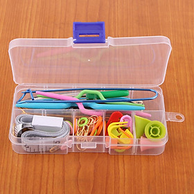 1 Set Knitting Needles Sewing Tools Sewing Kit Supplies with Case Knit Kit