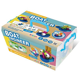 Đồ Chơi Lắp Ráp Vua Chiến Hạm Junior Engineer Boat Engineer - Gigo Toys #7269