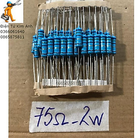 Mua 50 con Điện trở 2W 75 ôm