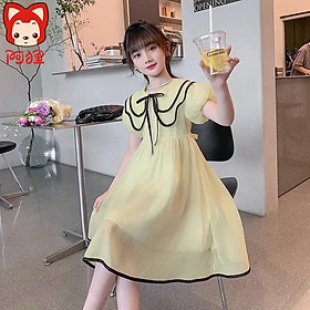 DONGSHOP HOT Bealy cô gái mùa hè váy 2023 Hàn Quốc thời trang trẻ em váy mùa hè cô gái váy công chúa