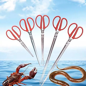 Kẹp gắp rác, kẹp gắp dài đa năng hình kéo nhiều kích cỡ