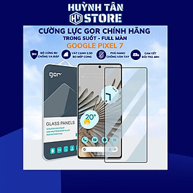 Mua Kính cường lực pixel 7 trong suốt full màn chính hãng Gor phụ kiện điện thoại huỳnh tân store - Hàng nhập khẩu