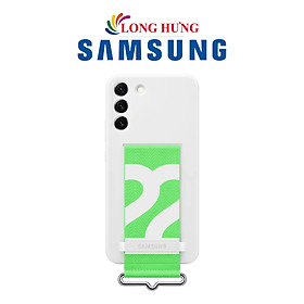 Ốp lưng Samsung Silicone Cover with Strap Samsung Galaxy S22/S22+/S22 Ultra - Hàng chính hãng