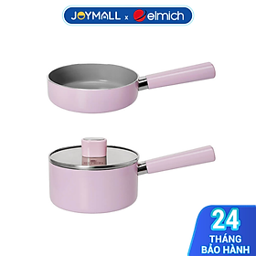 Mua Bộ nồi chảo chống dính Baby full induction EL-5221LA16 size 16cm  Hàng chính hãng  đáy từ- JoyMall