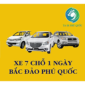 Xe 7 Chỗ Tham Quan Bắc Đảo Phú Quốc 1 Ngày (8 Giờ Đồng Hồ)