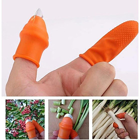 Mua Ngón cái bấm cắt rau củ - nạo gọt tiện lợi chống bẩn móng tay