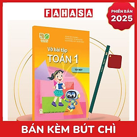 Sách Giáo Khoa Vở Bài Tập Toán 1 - Tập 1 (Kết Nối) (Phiên Bản 2025) - Kèm Bút Chì