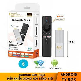 Mua TV98 mini nhỏ gọn thích hợp mang đi du lịch có điều khiển giọng nói tiếng việt xem phim HD karaoke youtube miễn phí vĩnh viễn hỗ trợ bluetooth Wifi 2 băng tần kép cài sẵn truyền hình cáp youtube chặn quảng cáo