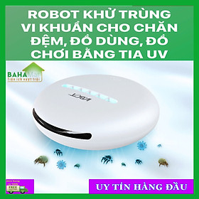 Mua ROBOT KHỬ TRÙNG VI KHUẨN CHO CHĂN ĐỆM  ĐỒ DÙNG  ĐỒ CHƠI BẰNG TIA UV  BAHAMAR  có thể khử trùng và giết chết 99.9% vi khuẩn. Cảm Biến thông minh giúp Robot sẽ không bao giờ bị kẹt trong giường hoặc rơi khỏi giường