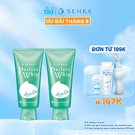 Combo 2 Sữa rửa mặt dành cho da mụn Senka...