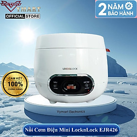 Nồi Cơm Điện Mini Lock&Lock EJR426 Dung Tích 0.8 lít (Hàng chính hãng)
