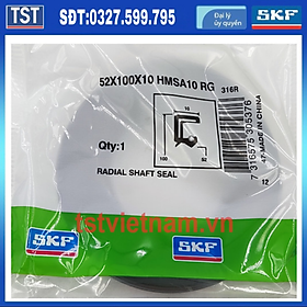 Phớt chắn dầu skf 52x100x10 hmsa10 rg