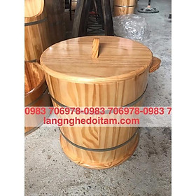 Mua Thùng gỗ đựng gạo 30ky cam kết không đúng hình ảnh trả lại