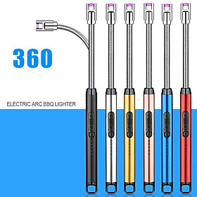 Bật lửa đốt nến điện Q12 dạng que mồi lửa thay thế bật lửa gas sử dụng sạc