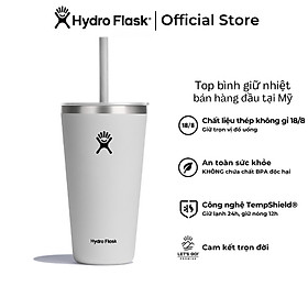 Mua Bình giữ nhiệt Hydro Flask 28 oz All Around Tumbler with Straw Lid có năp ống hút -  Hàng chính hãng(Season 2024)
