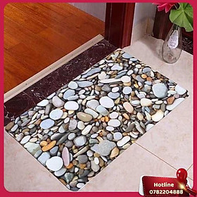 Mua Combo 3 Chiếc Thảm Lau Chân 3D Siêu Thấm (Giao Màu Ngẫu Nhiên) - Miễn Phí Vận Chuyển