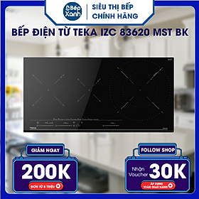 Mua Bếp điện từ Teka IZC 83620 MST BK - Hàng Chính Hãng
