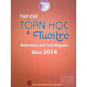 Hình ảnh sách Tạp chí Toán học và Tuổi trẻ 2014