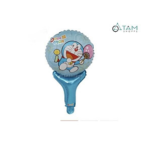 SET 5 Bong bóng trang trí hình Doremon cầm tay