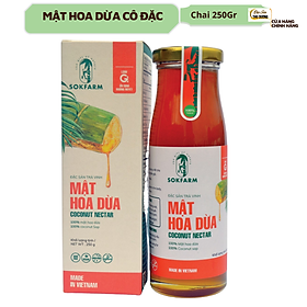 Mật hoa dừa Sokfarm - Ngon, An toàn, nhiều năng lượng