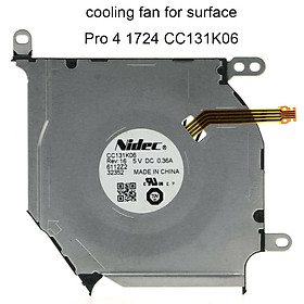 【 Ready stock 】Computer Fans For Microsoft Surface Pro 4 1724 processor CPU Thermal Cooling Fan CC131K06 DC5V 0.36A laptops Cooler Radiator New
