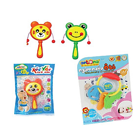 Combo Đồ chơi Ngậm nướu và xúc xắc ANTONA