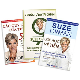 Download sách Bộ 3 Cuốn Sách Suze Orman (Tái bản 2019): 9 Bước Tự Do Tài Chính + Các Quy Luật Của Tiền + Lớp Học Về Tiền