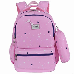 Balo Học Sinh Miti BL1042W_PIN.L_BLU - Màu Hồng