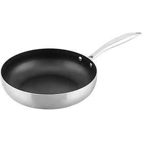 Chảo chống dính inox đa lớp toàn phần Nagakawa Natsu NAG2803 (28cm) - Dùng trên mọi loại bếp - Hàng chính hãng