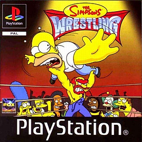 Mua Game ps1 the simpson wrestling