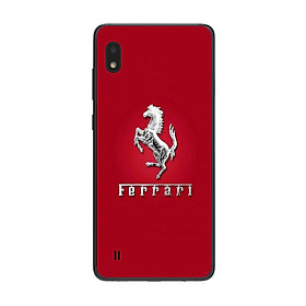 Ốp lưng dành cho điện thoại Samsung Galaxy M10 in họa tiết Logo F E R R A R I