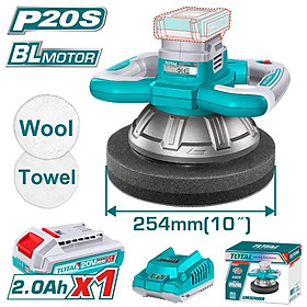 Mua MÁY ĐÁNH BÓNG KHÔNG CHỔI THAN DÙNG PIN 20V TOTAL TOPLI2025481 - HÀNG CHÍNH HÃNG