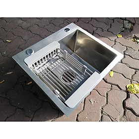 Mua chậu rửa bát 1 hố đúc 45x40