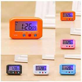 Mua Đồng hồ báo thức điện tử để bàn có led (GH120A  màu ngẫu nhiên)