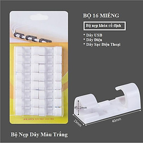 Mua Nẹp Cố Định Dây Điện Kẹp Giữ Cáp Sạc ℍ   Nẹp Dây Điện Chống Rối  Dán Tường