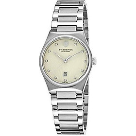 Victorinox Women's 241630 Victoria Analog Display Swiss Quartz Silver Watch