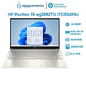 Hình ảnh Laptop HP Pavilion 15-eg2082TU 7C0Q5PA i5-1240P | 8GB | 512GB | 15.6' FHD | Win 11 Hàng chính hãng