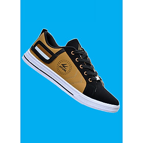 Giày sneaker thời trang nam , cá tính , thanh lịch 508 Đen phối vàng
