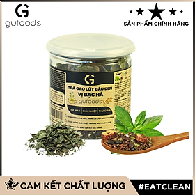 Trà gạo lứt đậu đen vị Cúc Long nhãn GUfoods - Không chứa caffeine, Ngọt dịu, Thanh mát, Thư giãn tinh thần, Healthy, Thực dưỡng, Eat clean